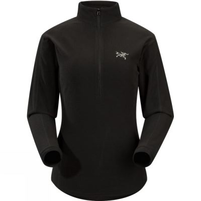 Fleece Arc'teryx Delta LT Zip Mujer - Negras - Chile JHL376814